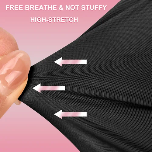 Miniatura 4 de MEKK Guantes UV para uñas, guantes de protección UV extra largos UPF99+ para uñas de gel, guantes de manicura profesionales para el cuidado