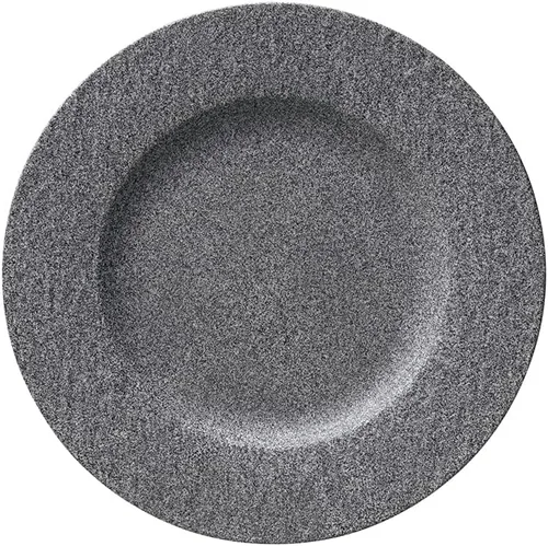 Miniatura 11 de Villeroy & Boch Manufacture Rock - Plato para pasta con borde ancho, porcelana premium, fabricado en Alemania, apto para lavavajillas y microondas