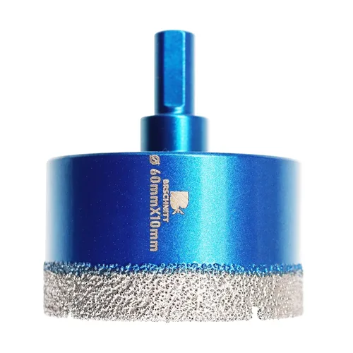 Miniatura 14 de Juego de brocas de núcleo de diamante seco, BRSCHNITT 1/4"*2, 5/16", 3/8" sierra de agujeros de diamante y brocas de carburo de 1/4"*3, 5/16"*2