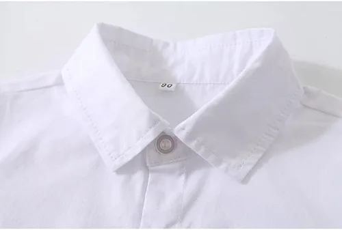 Miniatura 3 de Conjunto de caballero de 4 piezas para bebé niño con camisa, corbatín, chaleco y pantalón