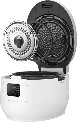 Miniatura 2 de [CUCHEN] CRS-FWK1040WUS Olla arrocera a presión de calentamiento doble para 10 tazas (sin cocinar) Alta/sin presión Embalaje de triple