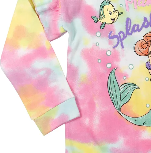 Miniatura 7 de Disney Princesa La Bella y la Bestia Little Mermaid Frozen Minnie Mouse - Sudadera de forro polar para niñas pequeñas a niños grandes