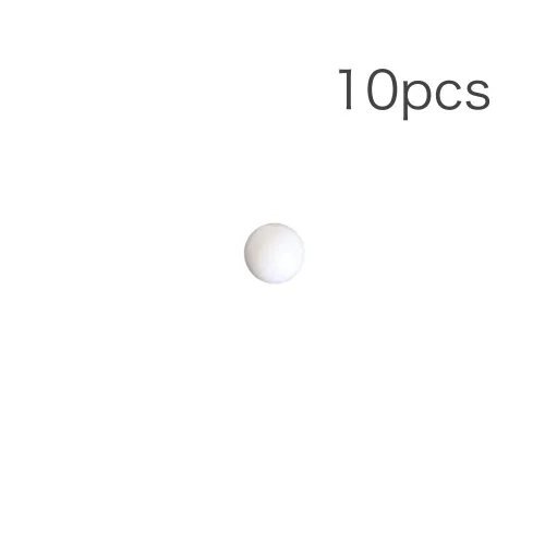 Miniatura 2 de 3/8'' (0.375 in) 10pcs Delrin Polioximetileno (POM) Bolas de rodamiento de plástico sólido