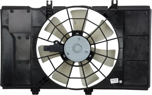 Miniatura 14 de TRQ Conjunto de ventilador de refrigeración dual del radiador compatible con Toyota Highlander 2008-2013 TO3115155