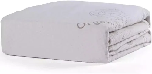 Miniatura 2 de Protector de colchón orgánico, 100% impermeable e hipoalergénico, funda de algodón transpirable y funda de colchón ultrasuave