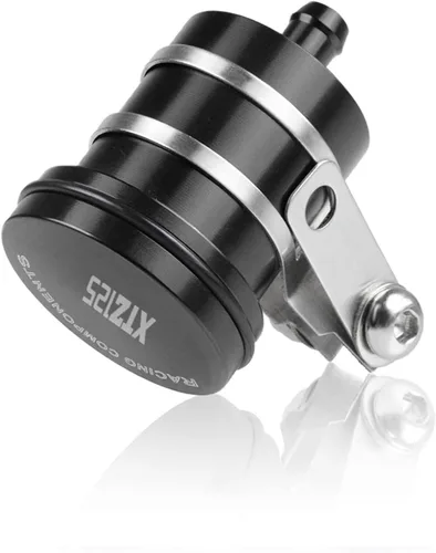 DOLOX Vaso de aceite para Yamaha XTZ125 2003-2016 XTZ 125 2004 2005 2006 2007 2008 2009 10 10 Depósito de líquido de freno trasero Depósito de Negro