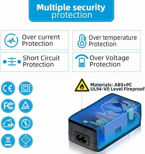 Miniatura 7 de Glorich EP-5B Acoplador DC EN-EL15 EN-EL15a Batería ficticia EH-5 Adaptador de fuente de alimentación de CA Conector de alimentación para Nikon 1 V1