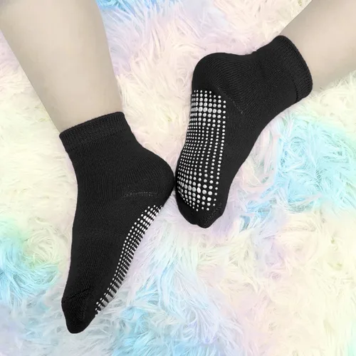 Miniatura 4 de Jamegio 816 pares de calcetines antideslizantes para niños pequeños con agarres para bebés y niñas