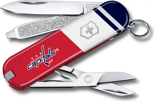 Miniatura 4 de Cuchillo del Ejército Suizo Victorinox Classic SD - Cuchillo de bolsillo compacto de 7 funciones de fabricación suiza con hoja pequeña