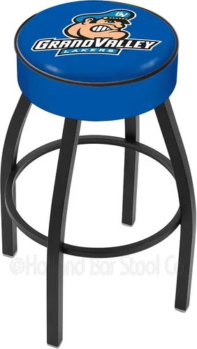 Miniatura 37 de The Holland Bar Stool Company L8B1-4 Georgia Tech - Taburete giratorio con base antiarrugas, color negro