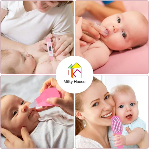 Miniatura 4 de Kit de cuidado de la salud y aseo del bebé, juego de cuidado de la salud del bebé 13 en 1, kit de cuidado de la salud del bebé para niños y niñas