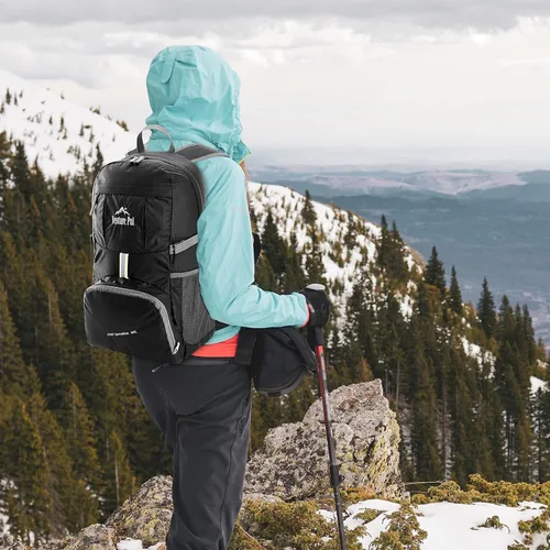 Miniatura 19 de Venture Pal 35L Ultraligero Ligero Plegable Plegable Viaje Camping Senderismo Deportes al aire libre Mochila Daypack