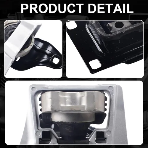 Miniatura 7 de Juego de 3 piezas de montaje de motor y montaje de transmisión compatible con Ford Focus 2005-2007 2.0L, Focus 2003-2007 2.3L, Transit Connect