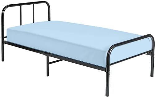 Miniatura 12 de Sábana bajera ajustable para catre de 30 x 75 pulgadas, 100% algodón egipcio, 1 pieza sábana inferior tamaño catre solamente, perfecta para cama