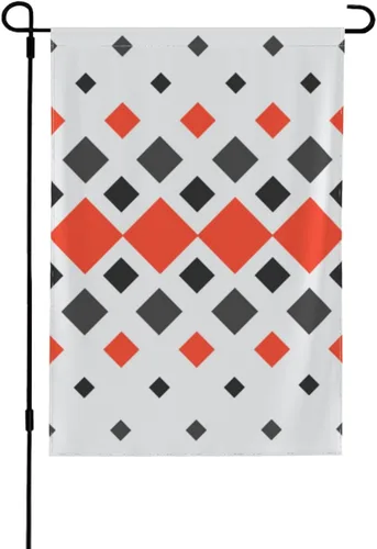 Flag Of Central Business District, Denver Garden Flag 28"x40" Inch Double Sided Garden Flags Home Lawn Outdoor Decor Flags Party Banner Welcome Flag