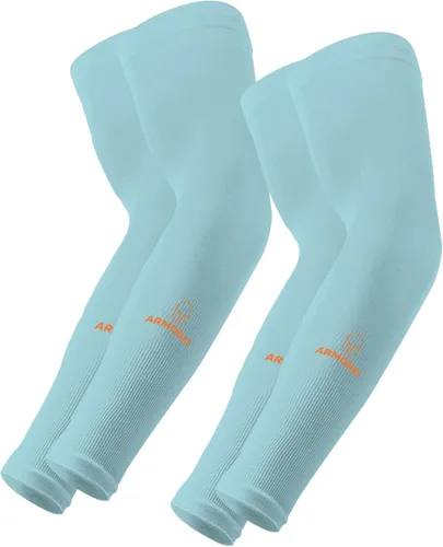 Miniatura 33 de ARMORAY - Mangas de brazo para hombres o mujeres; para cubrir tatuajes; de enfriamiento, para practicar deportes, básquetbol, golf, fútbol