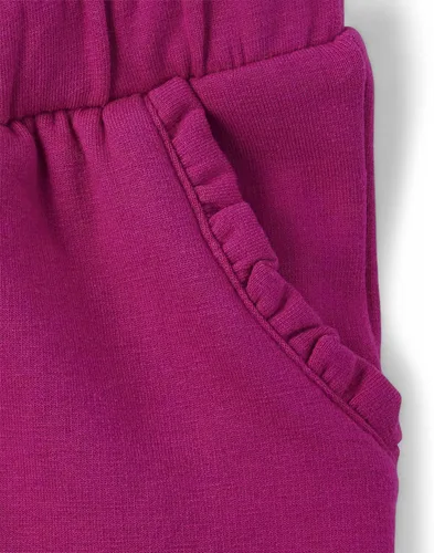Miniatura 3 de Gymboree Pantalones cortos de forro polar para niñas y niños pequeños