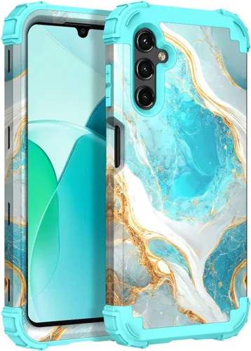 Miniatura 59 de Hocase Funda para Galaxy A37 5G, protección resistente a prueba de golpes, parachoques de goma de silicona suave+funda protectora híbrida