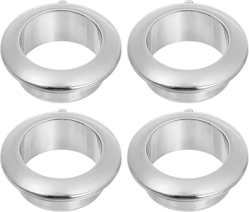 Miniatura 9 de uxcell 4 ojales de nailon de 0.98 pulgadas (0.984 in), cubierta de agujero para cable de plástico, organizador de cables para gabinete de escritorio