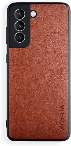 Miniatura 18 de AIORIA Funda protectora completa para Samsung Galaxy S20 FE 5G, 6.5 pulgadas Premium PU cuero cubierta retro negocio diseño completo funda Marrón