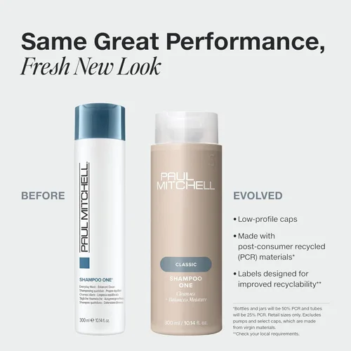 Miniatura 2 de Paul Mitchell Shampoo One, Cleanses + Balances Moisture, for All Hair Types
