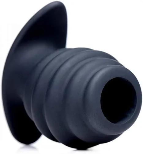 Miniatura 3 de Master Series HIve Ass Tunnel - Tapón anal hueco de silicona acanalado, pequeño
