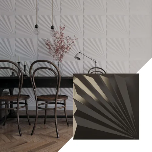 Miniatura 38 de Ekena Millwork WP20X20AAWH 19 5/8 pulgadas de ancho x 19 5/8 pulgadas de alto Aire EnduraWall Decorativo 3D Panel de Pared Cubre 2.67 pies cuadrados