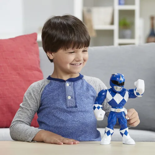 Miniatura 8 de Power Rangers Playskool Heroes Mega Mighties Blue Ranger Marrón/a