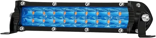 Miniatura 10 de Barra de luz LED delgada de 7 pulgadas para camión tractor, 12 V-60 V, pequeñas luces LED de trabajo todoterreno, luces antiniebla auxiliares 60 W
