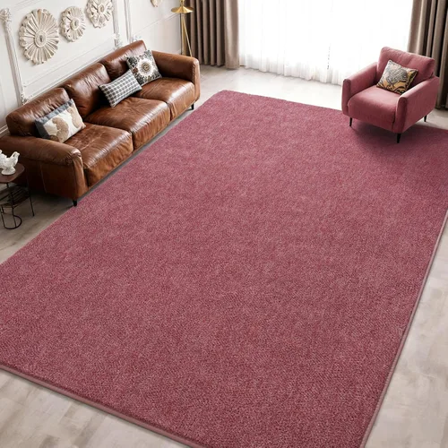 Miniatura 36 de Keeko Alfombras de área de 4 x 6 pies para sala de estar, alfombra suave y moderna de espuma viscoelástica para dormitorio, alfombra