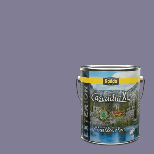 Miniatura 4 de Rodda Paint CASCADIA XL Pintura e imprimación satinada exterior en uno, cuarto de galón, Aquafir