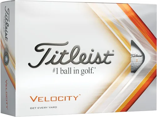 Pelotas de golf Titleist Velocity Blanco