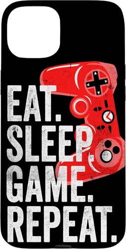 Miniatura 9 de Video Games Eat Sleep Game Funny Gamer Boys Teens Gift Case for iPhone 17