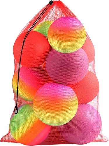 Miniatura 11 de GSE Games & Sports Expert 24x36/30x40 X-Large Mesh Sports Equipment Drawstring Bag for Soccers, Basketballs, Footballs