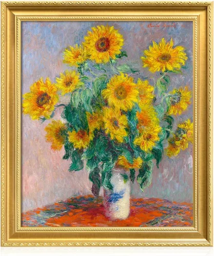 Miniatura 31 de Pinturas clásicas mundiales de Claude Monet Impresión giclée sobre lienzo alargado, pieza de galería para colgar y decorar el hogar, The CliffWalk