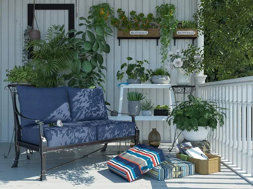 Miniatura 5 de Juego de cojines de repuesto para sillón de interiores o exteriores; para primavera y verano Olefina Gris Claro