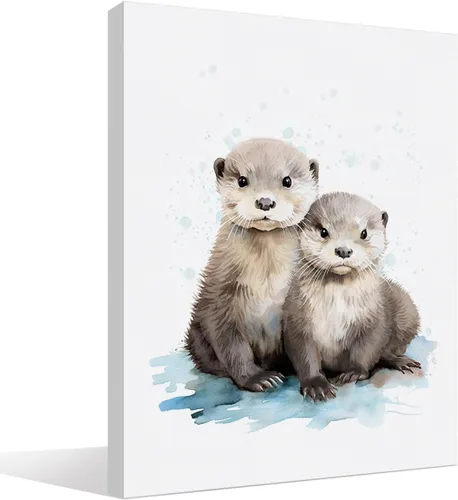 Miniatura 12 de Baby Seal - Arte de pared de animales árticos, decoración de guardería para bebé, niño, habitación de niños, 11 x 14 pulgadas Sello para bebé