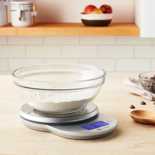 Miniatura 4 de CDN ProAccurate® - Báscula digital de cocina de 11 libras, capacidad de 11 libras, pantalla retroiluminada fácil de leer, acero inoxidable, perfecta