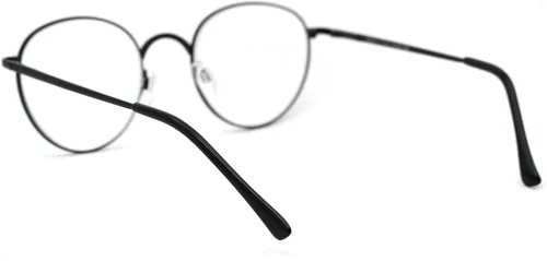Miniatura 4 de SA106 Gafas de lectura redondas con borde de metal para papá