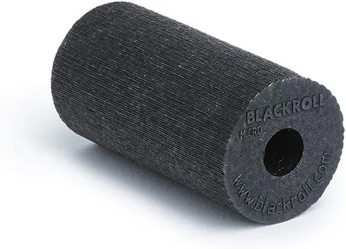 BLACKROLL - Rodillo de microespuma, pequeña herramienta de masaje de tejido profundo para pies, manos y brazos, uso para viajes, ejercicio y Negro