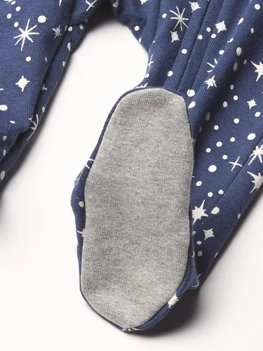 Miniatura 3 de HonestBaby Classics Sleep & Play Footed One-piece Pajama Sleeper 100% Organic Cotton