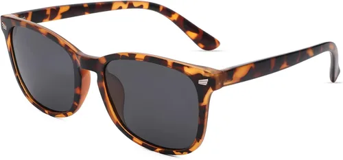 COASION Lentes de sol polarizados para niños, protección UV 400, para niñas y niños, estilo retro clásico, para niños de 3 a 12 años