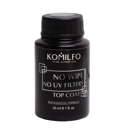 Miniatura 32 de Colección KOMILFO Base y Top Coat – Base de goma, base de fibra, base X, base de cubierta, base francesa y capa superior UV LED Soak Off Gel Polish