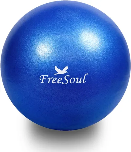 Miniatura 2 de Pequeña pelota de pilates con bomba de 9 pulgadas Mini pelota de yoga para estabilidad, pilates, yoga, barre, terapia física, entrenamiento básico