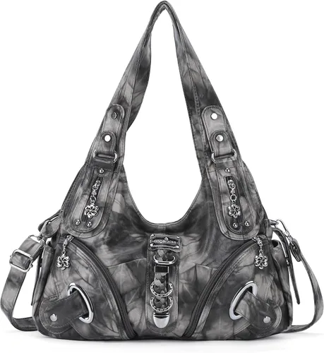Miniatura 21 de Angelkiss Hobo Carteras y bolsos para mujeres Bolso de mano para mujeres Carteras grandes Bolsos de hombro diarios Purses, handbags, Handbag