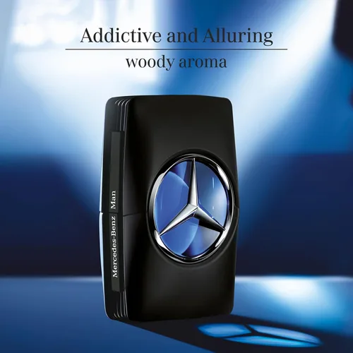 Miniatura 4 de Mercedes Benz Set de regalo para hombre, fragancia icónica con spray EDT, gel de ducha, después del afeitado para hombres, colonia aromática