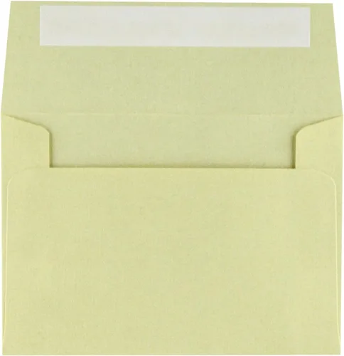 Miniatura 20 de LUXPaper Sobres de invitación A1 de 4 bares, despegar y prensar, 3 5/8 x 5 1/8 pulgadas, lino natural, texto de 80 libras, 50