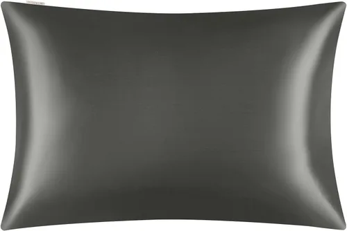 Miniatura 51 de DISANGNI Funda de almohada de seda de morera 100% natural para cabello y piel con cremallera oculta, 22 momme ambos lados