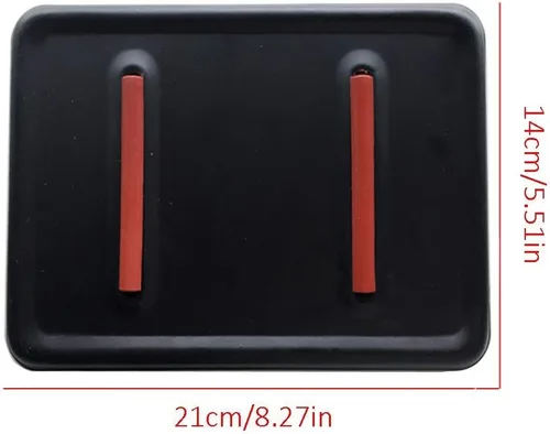 Miniatura 2 de Bandeja protectora para plancha – Resistente al calor para tabla de planchar, paquete de 2
