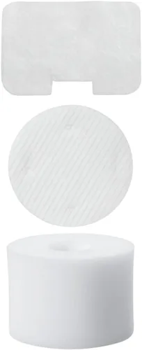 Miniatura 3 de Nispira Juego de filtros compatibles con aspiradora vertical Shark NV42 Deluxe en comparación con la parte #XFF36. Compatible con UV402 UV410, NV36